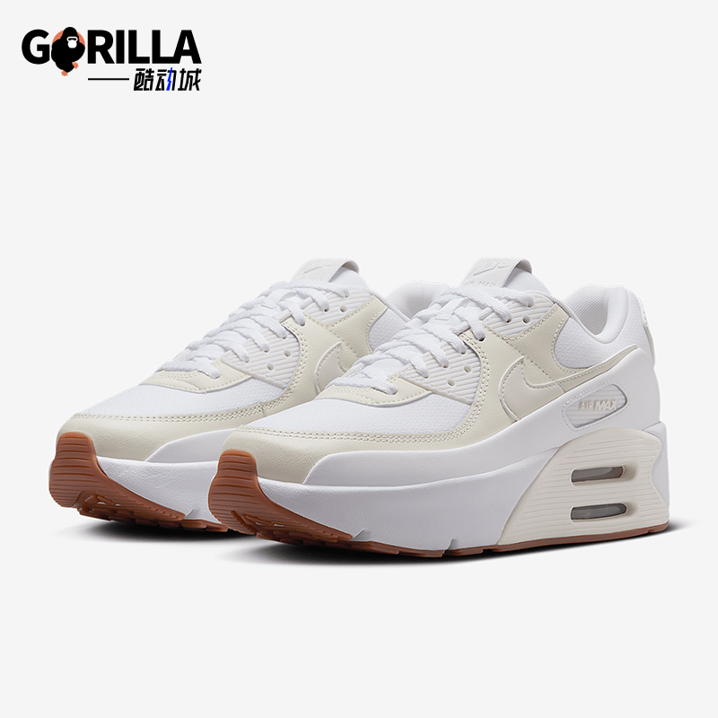 Nike/耐克正品Air Max 90 LV8女士气垫厚底运动鞋FD4328-111