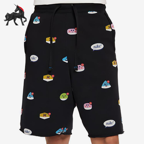 Nike/耐克正品男士宽松系带柔软舒适休闲运动短裤DJ5283-010