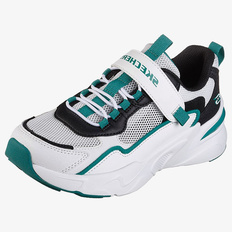 Skechers/斯凯奇正品当季网面透气儿童魔术贴舒适运动休闲鞋