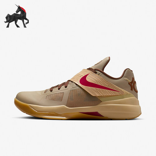 Nike/耐克正品KD IV 男士低帮时尚耐磨运动篮球鞋FJ4189-200