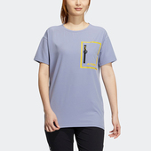 Adidas IC1996 T恤 阿迪达斯正品 TERREX户外系列女士运动休闲短袖