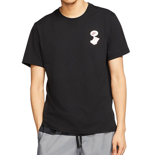 Nike/耐克官方正品男子鞋盒印花圆领休闲运动短袖T恤 CT6869-010