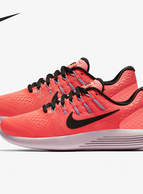 Nike/耐克正品 LUNARGLIDE 8代登月女子飞线运动跑步鞋843726-606