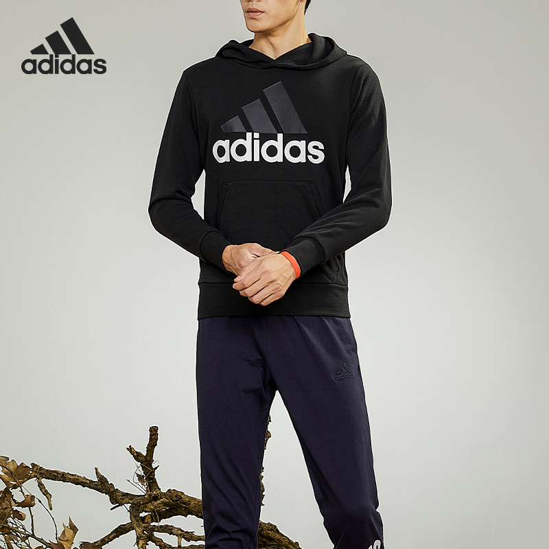 阿迪达斯男子连帽卫衣