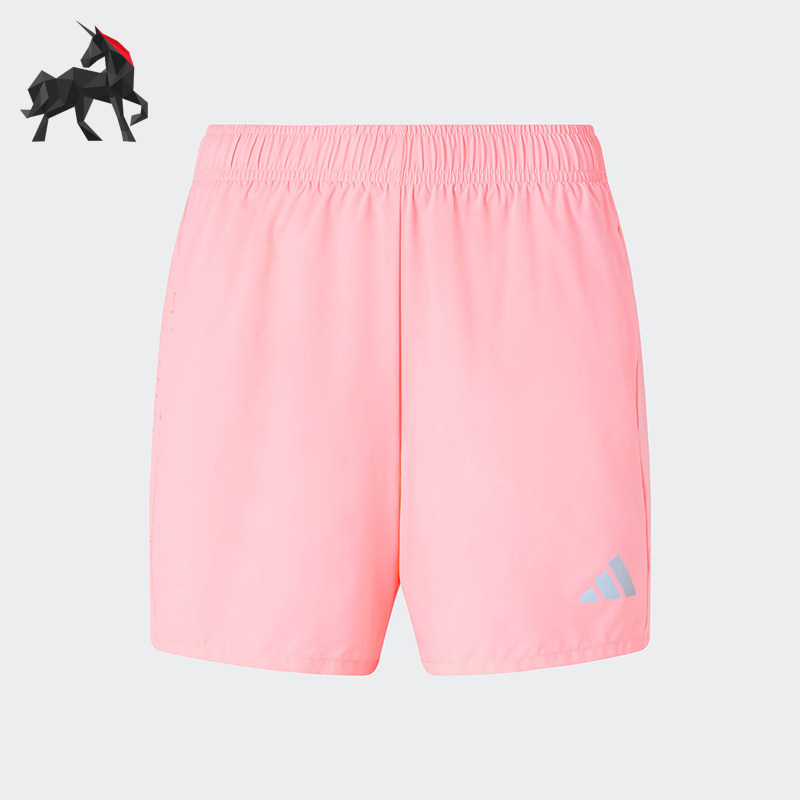 Adidas/阿迪达斯正品ESS RN SHORT W女士训练跑步透气短裤JV6931