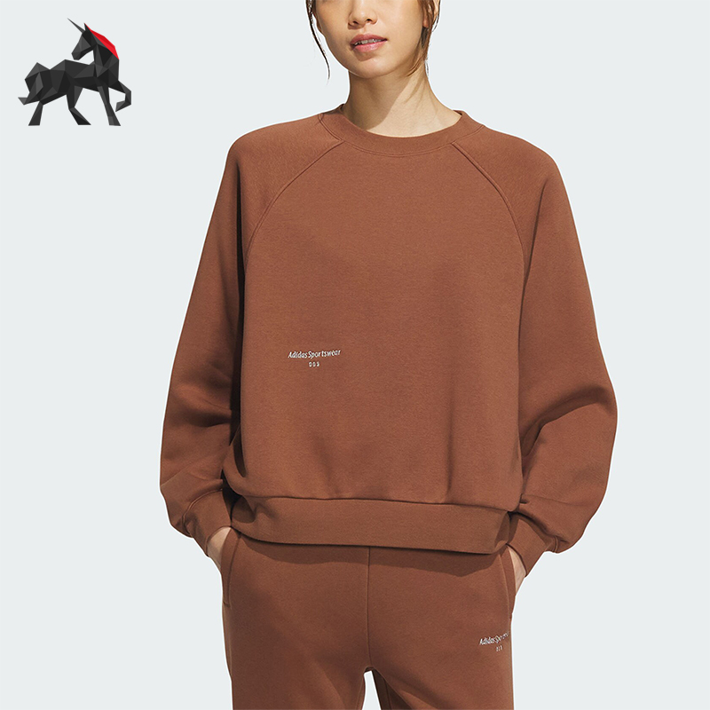 阿迪达斯正品女子加绒卫衣