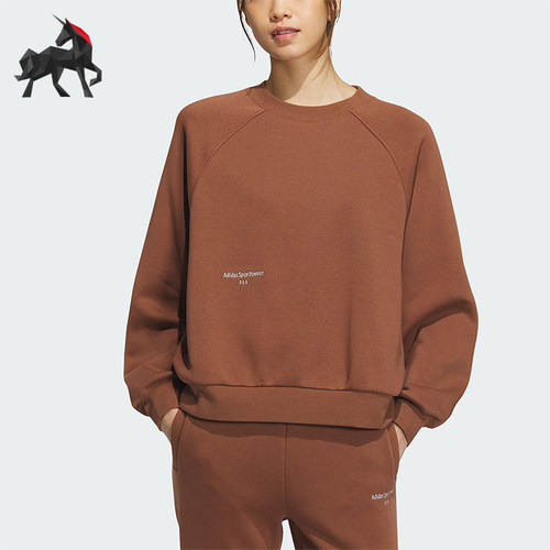 阿迪达斯正品女子加绒卫衣