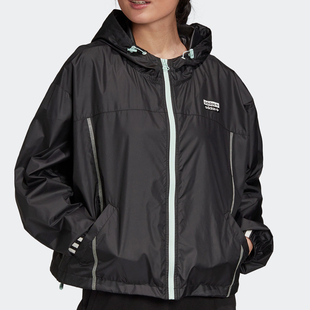 Adidas/阿迪达斯正品三叶草R.Y.V.休闲双排标拼接拼色夹克GD3077