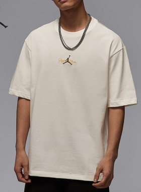 Nike/耐克官方正品JORDAN男士印花图案经典透气短袖IF0381-133