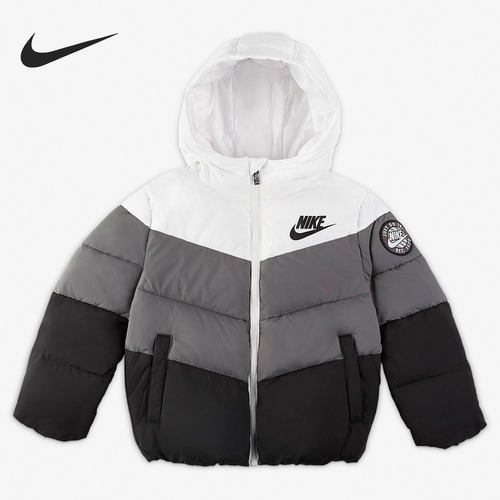 耐克小童连帽运动羽绒服