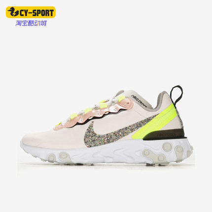 Nike/耐克正品React Element 55女士时尚防滑运动跑鞋CD6964-600