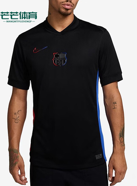 Nike/耐克正品秋季新款男士印花宽松训练足球服FN8792-010