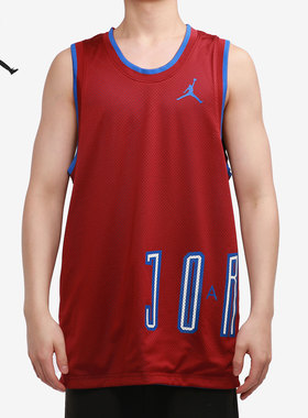 Nike/耐克正品JORDAN 当季新款男子休闲运动背心DA7235-677