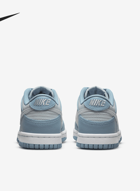 Nike/耐克正品Dunk Low GS女子大童系带低帮板鞋DH9765-401
