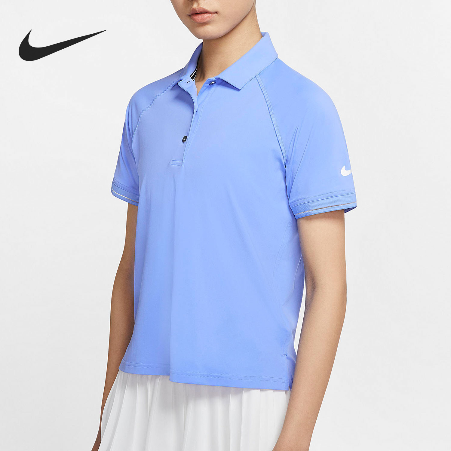 Nike/耐克官方正品2025女士网球翻领运动透气POLO衫BV1058-478,运动服/休闲服装,运动POLO衫,淘宝优惠券,粉丝福利购,淘宝优惠卷