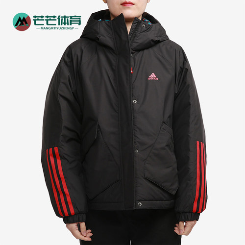 阿迪达斯女子冬季户外保暖棉服