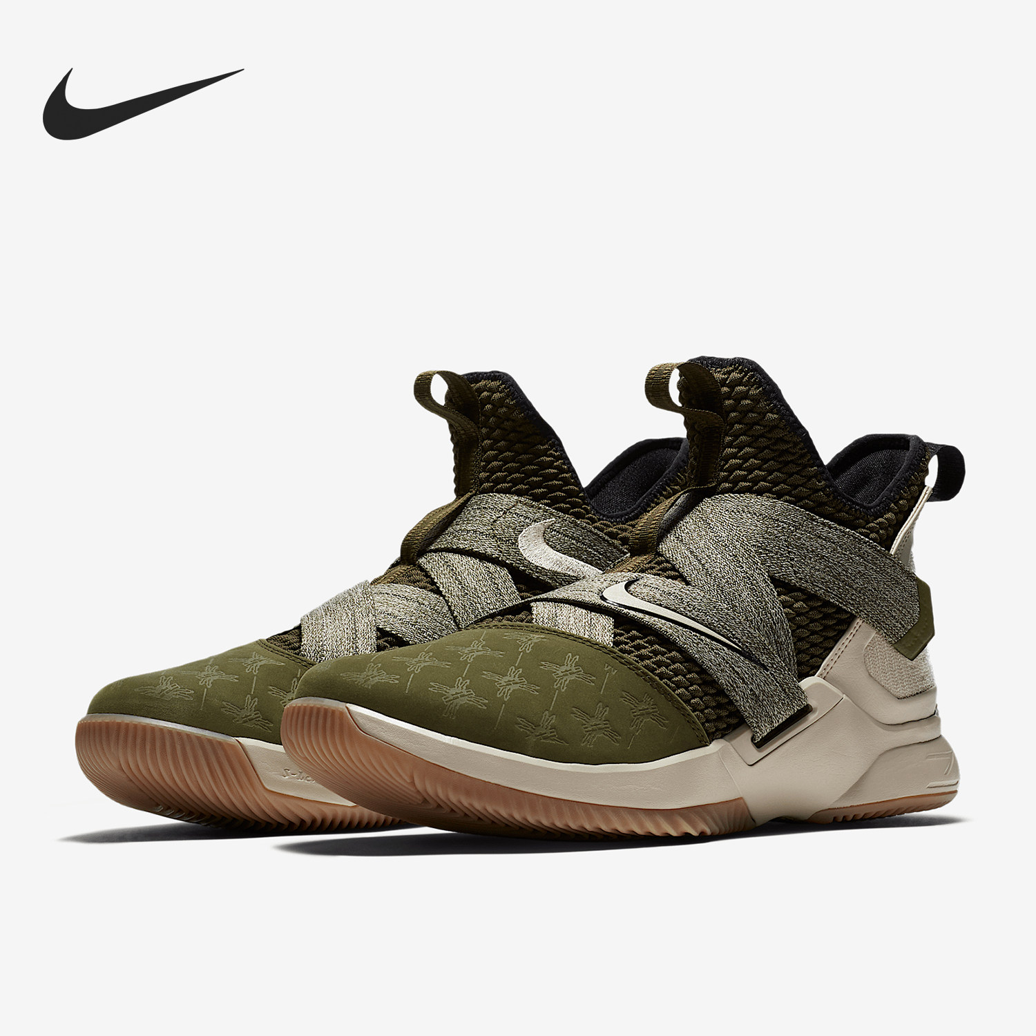 Nike/耐克官方正品LEBRON SOLDIER XII EP男士篮球鞋AO4053-300