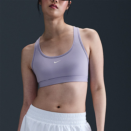 Nike/耐克正品Swoosh女士圆领训练透气舒适运动内衣DX6817-533