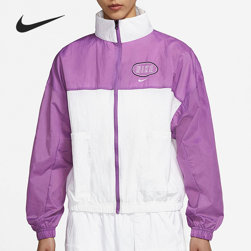 Nike/耐克正品当季新款女子休闲立领夹克外套CZ8319-570