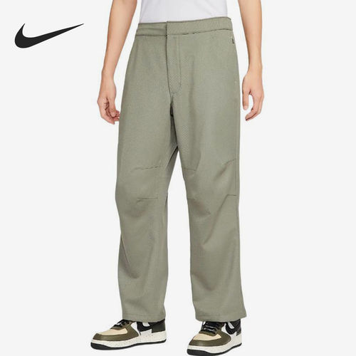 Nike耐克正品Wool Classics男女刺绣拉链口袋运动长裤HF6788-320
