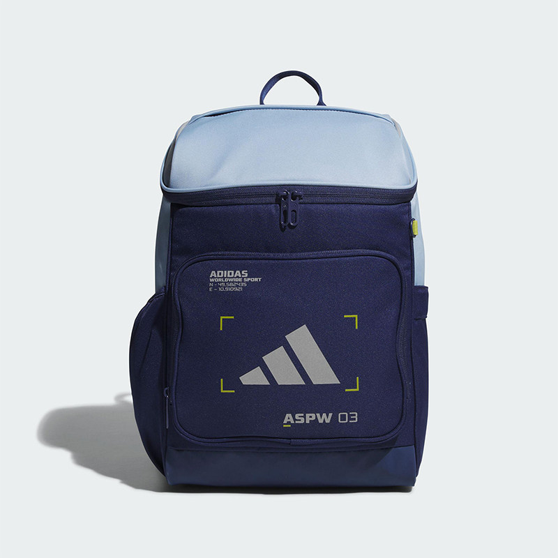 Adidas/阿迪达斯正品TECH BP儿童大容量经典运动双肩背包KC0275