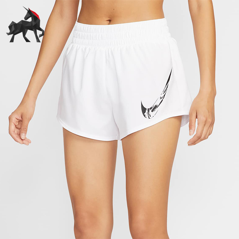 Nike/耐克正品2025夏季款女士跑步训练健身运动短裤FV6365-100