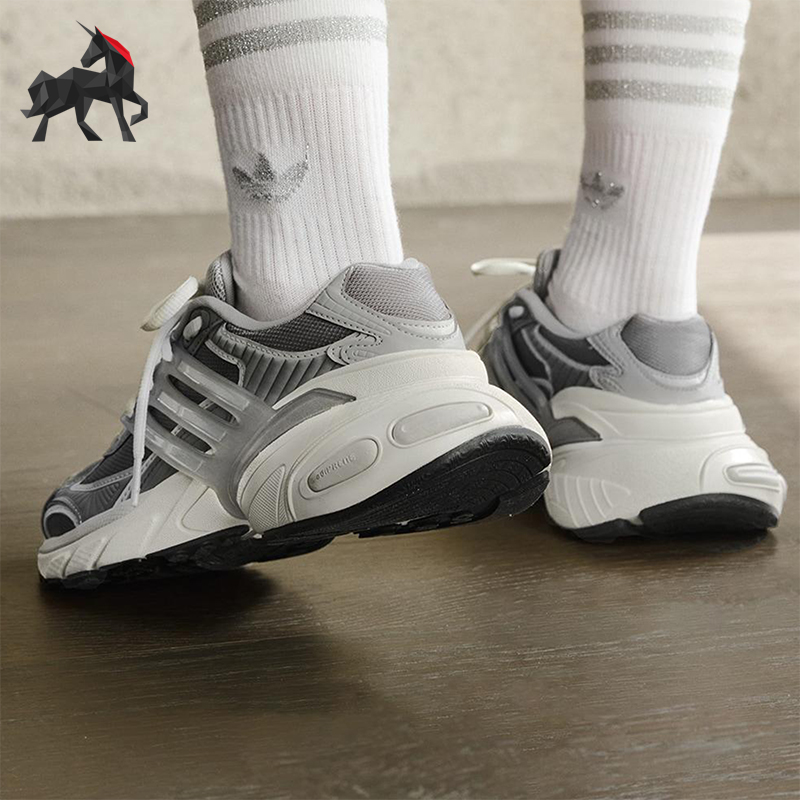 Adidas/阿迪达斯正品三叶草女士经典厚底透气运动老爹鞋JI2815