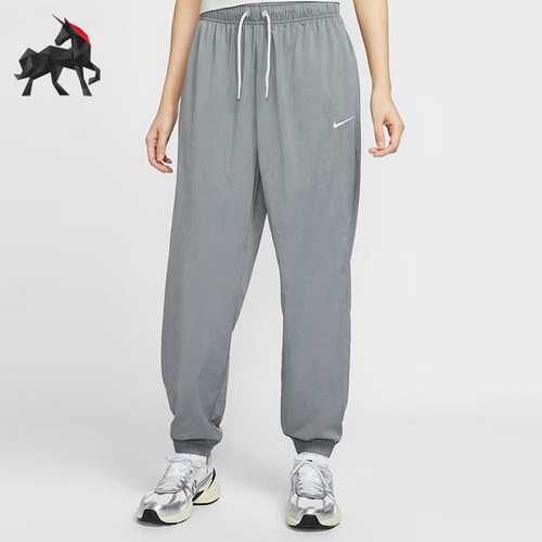 Nike/耐克正品OVERSIZE女士梭织运动经典束脚宽松长裤IH0827-091