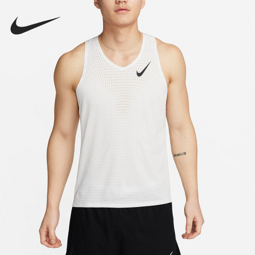 Nike/耐克正品2024新款男士跑步训练透气无袖背心FN4232-121