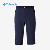 AE0380 短裤 Columbia哥伦比亚正品 男子户外休闲拒水抗污快干七分裤
