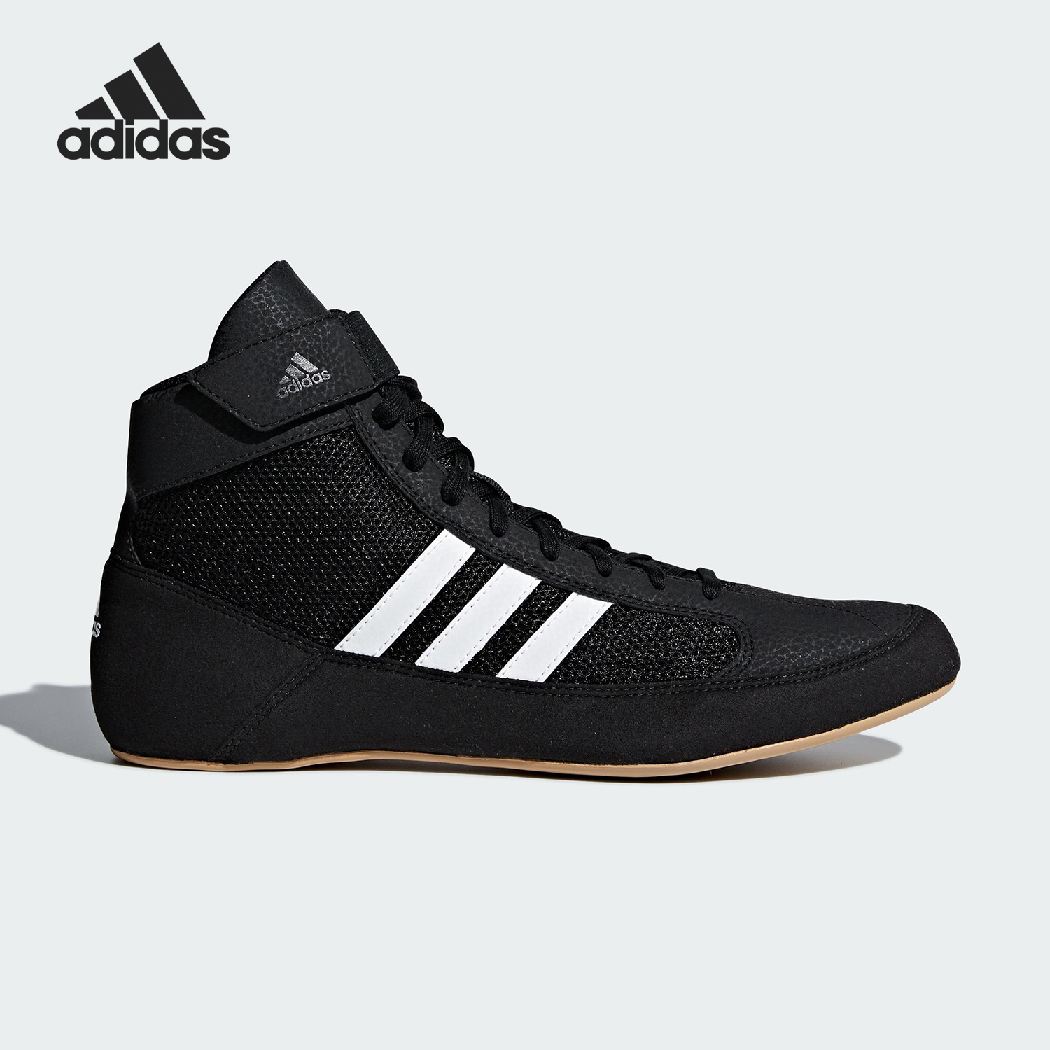 Adidas/阿迪达斯正品HVC男士经典网眼布摔跤高帮训练运动鞋AQ3325