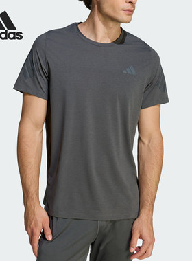 Adidas/阿迪达斯正品2026年新款男士休闲运动短袖T恤KS5039