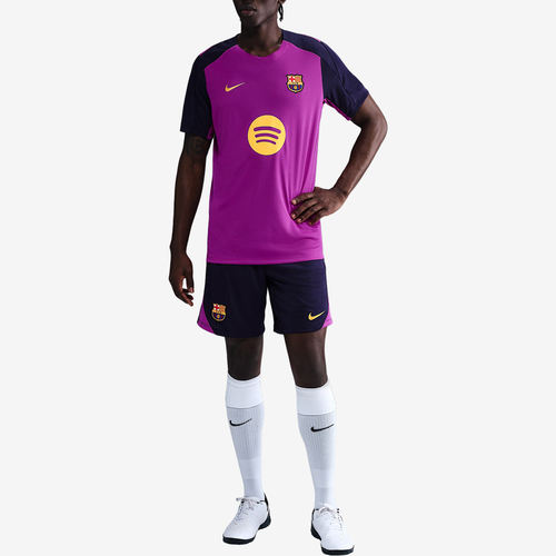 Nike耐克正品Dri-FitFCBarcelona2526男款短袖足球球衣HJ7752-552
