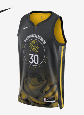 Nike/耐克官方正品金州勇士队男子篮球运动无袖球衣DO9593-012