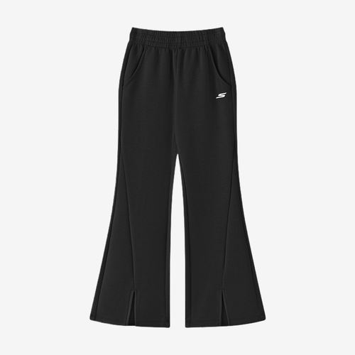 Skechers斯凯奇正品男女修身中腰松紧休闲裤子P326G011-0018