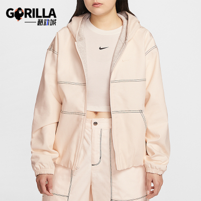 Nike/耐克正品Sportswear女士休闲连帽工装运动外套IF0337-103