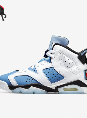 Nike/耐克正品AIR JORDAN 6 AJ6女子GS 大童减震篮球鞋384665-410