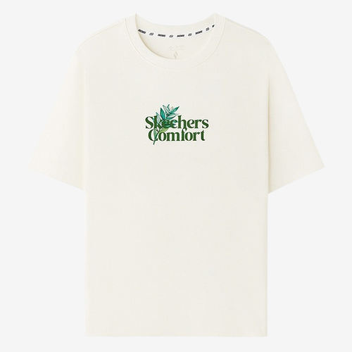 Skechers斯凯奇正品儿童款春夏时尚百搭短袖T恤L225U064-0074