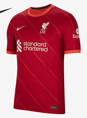 Nike/耐克正品新款利物浦主场球衣球迷版足球服短袖T恤DB2560-688