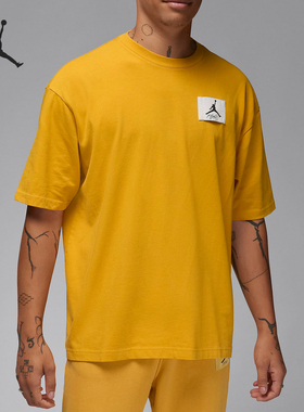 Nike/耐克正品JORDAN男士宽松休闲透气圆领短袖T恤DZ0605-752