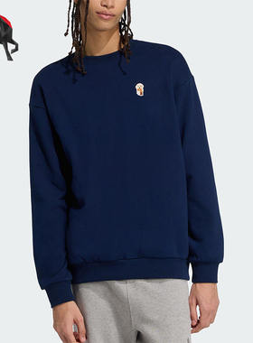 Adidas/阿迪达斯正品M DOG SOCK SWT男士休闲运动宽松卫衣JW8520