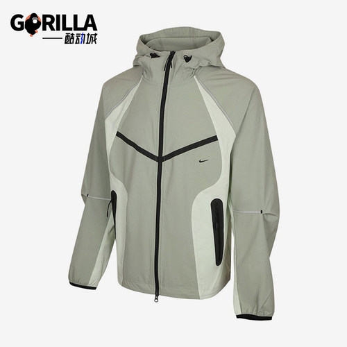 Nike/耐克正品男士轻便时尚运动风连帽长袖外套IU7497-313