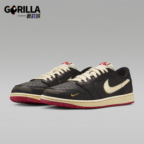 Nike/耐克正品JORDAN男士耐磨复古缓震轻盈低帮篮球鞋IB8958-001