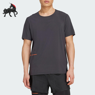Adidas/阿迪达斯正品H.KOUMORI男士训练跑步透气运动短袖JW0553