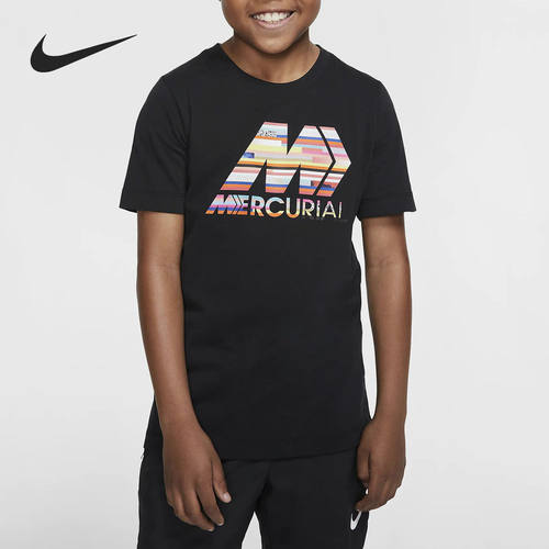 Nike/耐克正品MERC B DRY TEE大童男孩足球短袖T恤休闲T桖CD5262