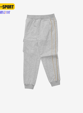 Skechers/斯凯奇正品休闲儿童时尚潮流运动训练收口长裤 L122G036