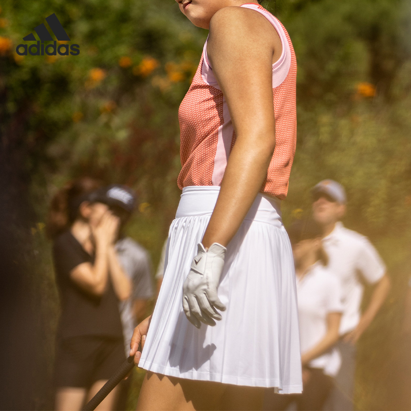 Adidas/阿迪达斯正品W PLTD SKORT女子高尔夫运动短裙HS8951