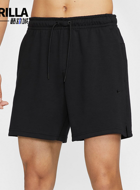 Nike/耐克正品运动男士时尚篮球训练宽松跑步针织短裤 FZ0962-010