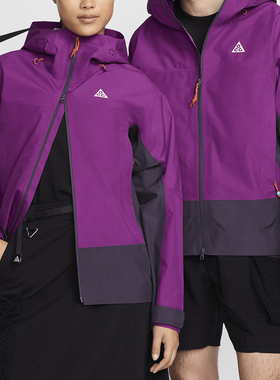 Nike/耐克正品秋季新款男女拼接户外休闲时尚运动外套FV8642-505