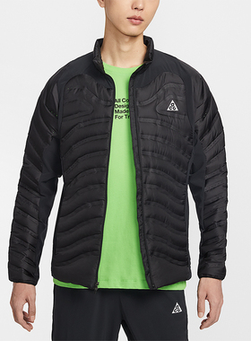 Nike/耐克正品冬季男士运动保暖透气拼接轻盈羽绒外套IO9133-010